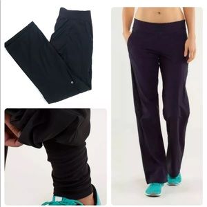Lululemon Dog Runner Lined Workout Pants O2